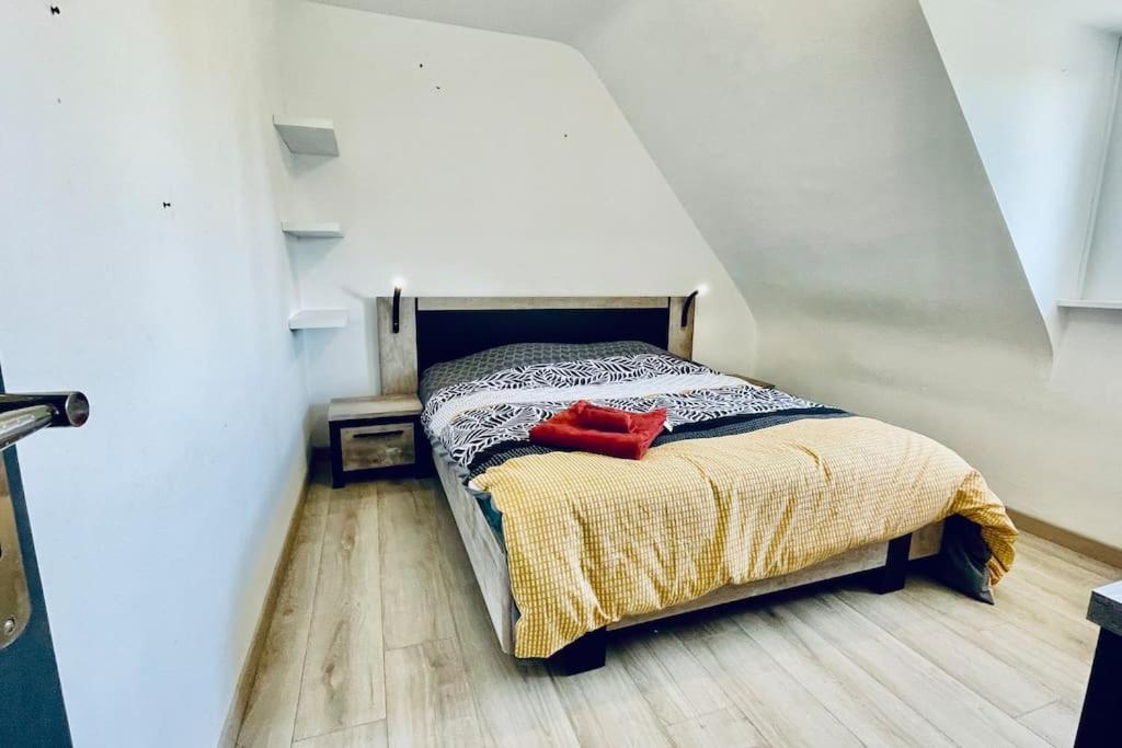 Ti Glas - La Maison Bleue Lanveoc Bagian luar foto